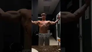 Natural body builder #aesthetic #motivation #davidlaid #bulk #gymshark #posing #natural #chest