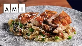 How a Top Edmonton Chef Makes Chicken Risotto | Dish With Mary (S01E01)