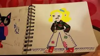 тур по старому скетчбуку продолжение (часть 1)