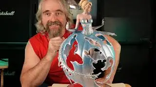 Sideshow Cinderella JS Campbell statue unboxing