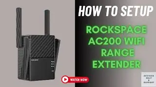 Rockspace AC2100 WiFi Range Extender Manual Setup | Step-by-Step Guide
