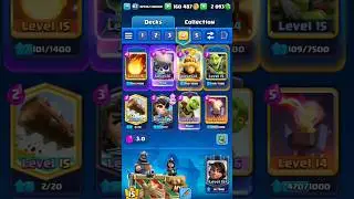 my style of log bait deck #trendingshorts #clashroyale #gaming #supercell #subscribe #viral #deck