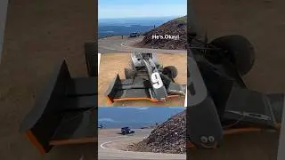 9 Jay Esterer Canadian rookie- Empire Wraith. Loses traction. He&rsquo;sok. #ppihc #canada #hillclimb