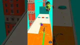 Hulk Runner 3D Lvl.118 &ndash; LAVA ROAD RUINED MY BIKE 😱💥 #games #youtubeshorts #shorts