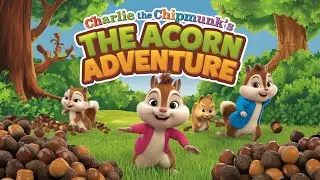 Bedtime English Story: Charlie the Chipmunk&rsquo;s Forest Fun The Acorn adventure
