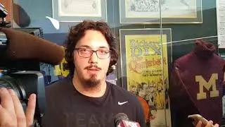 Michigan OL Stephen Spanellis talks O-line, personal development