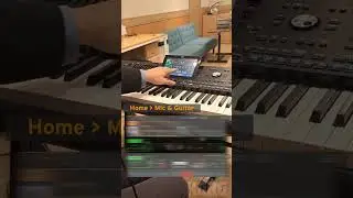 #KORG のモンスターキーボード👾 #Pa5X　🎤マイクをつないでみた🎤 #pa5xjp #pa5xtips #shorts #synthesizer #synth