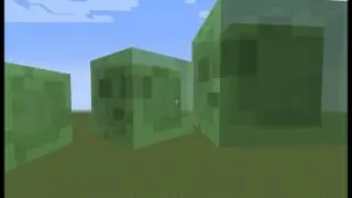 Old video re upload - Giant Slimes in Minecraft Snapshot 13w39b also works in 1.7