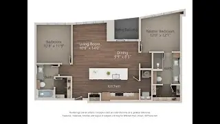 LVL29 Luxury Highrise - B1, 2 Bedroom Apartment Home