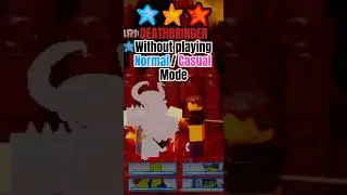 3* deathbringer without playing normal/casual mode #thebattlebricks #roblox