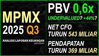 Saham MPMX 2025 Q3 Undervalued? PBV 0,6x Net CFO dan Pendapatan Kompak Turun!