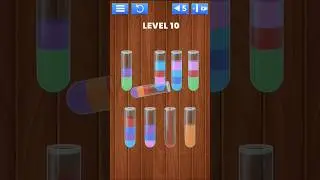 Perfect Color Sorting 😍 | Water Sort Puzzle #shorts #watersort