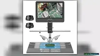 Andonstar Trinocular HDMI USB Digital Microscope AD249SM 2000X 101 IPS LCD for Electronics Solderin