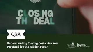 Understanding closing costs is vital for anyone looking to buy or sell a home. Here&rsquo;s a quick summar