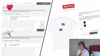Supreme FW18 Week 4 Live Cop - CDG Box Logo Week (Manual Checkout)