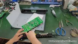 New Begin. China ASC power amplifier workshop. 