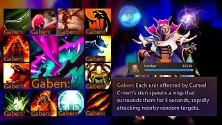 GABEN CURSED CROWN... IT'S SOMETHING NEW AND BRUTAL / SIDESHOP MAN GOD GUIDE ABILITY ARENA DOTA 2