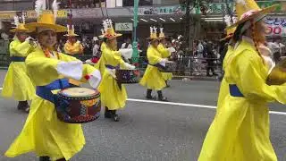 Streets festival dance Or matsuri in Tokyo Japan Amazing Parade 