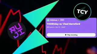 Thursday THORChain $RUNE community X space ft Chad Barraford