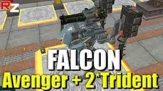 Универсальный разбиратель Falcon: Avenger + 2*Trident ● War Robots