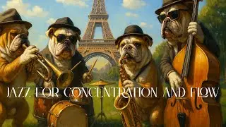 🐶🎷 TAIL WAG SWING 🎻🐶 JAZZ FOR CONCENTRATION AND FLOW
