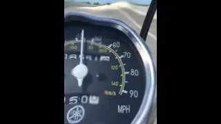 Fastest  v star 250 0 to 70