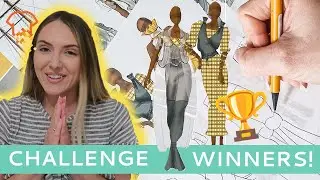 3 DAY DESIGN CHALLENGE | Prize winners! January 2023 fashion competition.