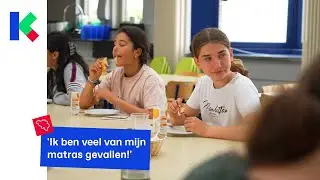 Een nachtje op school om het schooljaar af te sluiten
