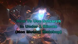 How To Use Solvarch In Mcoc | Non Mutant Matchup |