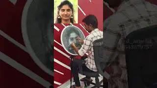 Realistic Thread Art Portrait | Made of Just Threads | By @d_artwist
