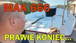 REMONT ŻAGLÓWKI Mak 666 - montaż szyb w łodzi, montaż okuć jachtu c.d.n. #10