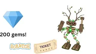 Spending 200 gems on scratch tickets in MSM!