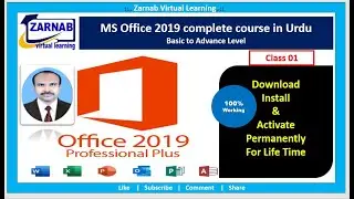 How to download and install latest version of ms office 2019 with life time activation step by step