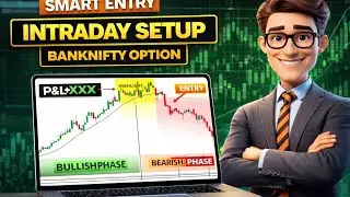 Smart Entry Intraday Setup ll Live Trading for Learning 