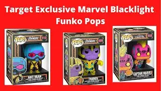 Funko Black Light Marvel - Target Exclusive