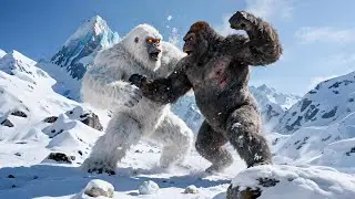 KONG Takes Down YETI in EPIC 4K Battle Animation