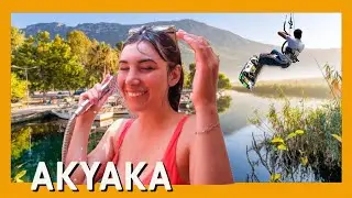 AKYAKA’da KITESURF 🌊 Kasaba Hayatı 🌼 | Sörf, Doğa, Gece Hayatı