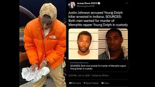 Young Dolph Alleged K!ller 'Straight Droppp' Finally Captured By U.S Marshals In Indiana!