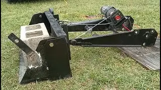 Double Pull Winch  / 2 Direction Pull - A MUST SEE video if you are building a loader using winches