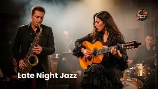 Mediterranean Lounge &ndash; Flamenco Guitar & Saxophone Fusion | 12 Hour Live Jazz Instrumental 🎷🌙