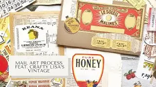 Mail Art Process feat. Crafty Lisa&rsquo;s Vintage