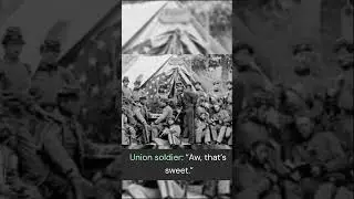 Hilarious Banter Between Union and Confederate Soldiers. #americanwar #civilwarhistory #civilwarera