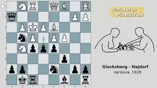 La inmortal Polaca (Glucksberg - Najdorf, 1929)