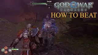 God Of War Ragnarok Thor End Game — как победить Тора. ЛЕГКОЕ полное руководство!
