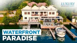 Inside a $500+/Night Caribbean Waterfront Villa | Jolly Harbour Luxury Tour