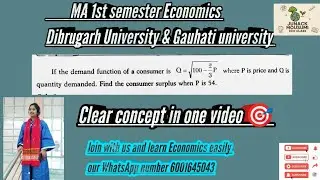 Consumer Surplus | Integration 