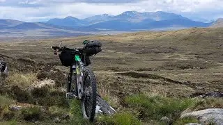 MTB DALWHINNIE  CORROUR STATION LOCH GARRY