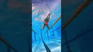 Who else loves resistance training? 👏 📹 georgiabohl⁠ #Swimming #Swim #Shorts