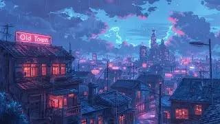 Dreamy Lofi Hip Hop Beats 💿 Old Town Vibes with a Nostalgic 1980s & 90s Beats 🌃 Lofi Rain Playlist