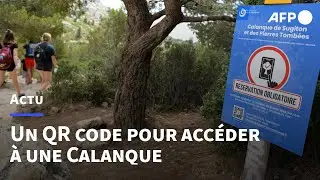 A Marseille, un QR code obligatoire pour acc&eacute;der &agrave; une calanque | AFP